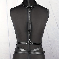  Chest Harness Belt PU Leather Gothic Body Belts