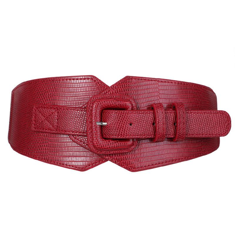 Women's Ultra Wide Belt Ladies Wide Girdle Elastic Waistband