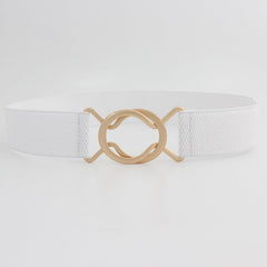 Women Stretchy Skinny Waist Belt Elastic Belt For Jeans Dresses