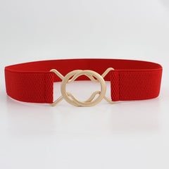 Women Stretchy Skinny Waist Belt Elastic Belt For Jeans Dresses
