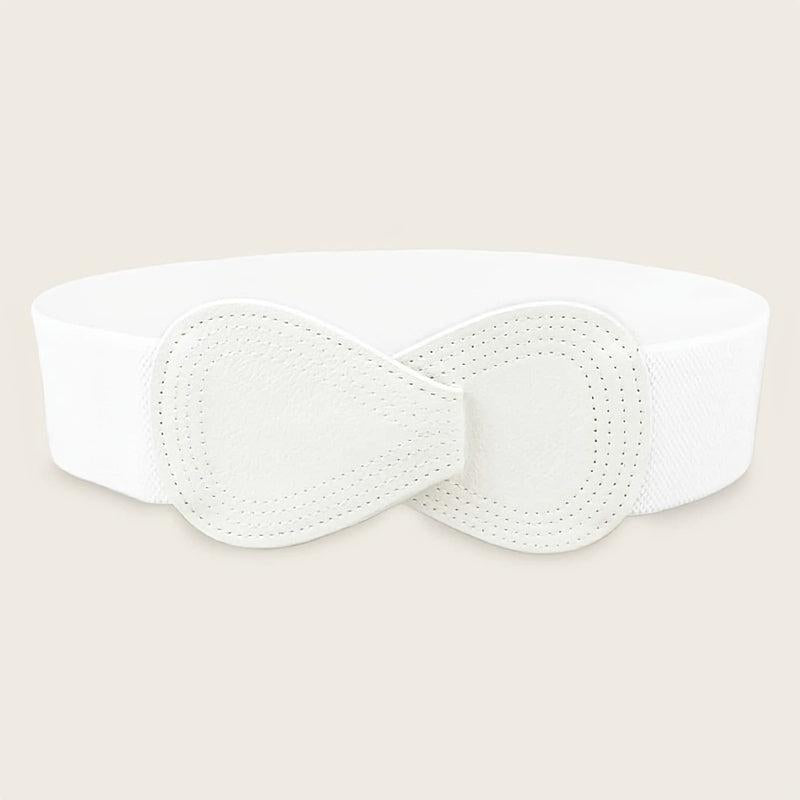 Women's Elastic Waist Cover Belt Stretchy Wide Waistband
