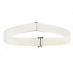 Invisible Belt Elastic Band Adjustable Women Waist Flat Buckle Dresses Waistband