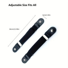No Buckle Elastic Belt Stretch Adjustable Invisible Belt