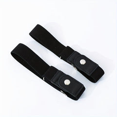 No Buckle Elastic Belt Stretch Adjustable Invisible Belt