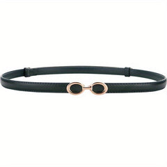 Double Ring Buckle Belt Thin Girdle for Women