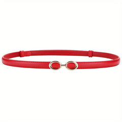 Double Ring Buckle Belt Thin Girdle for Women