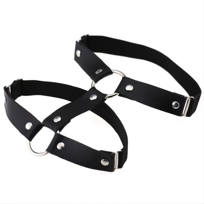 Y2K Style Double Layer Leg Rings