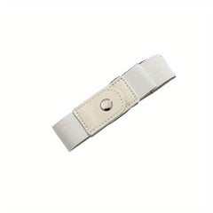 No Buckle Elastic Belts Adjustable Unisex Stretch Waist Belt