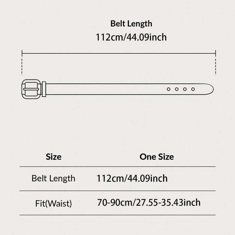 Boho Vintage Belt Women's Western Casual Belt For Jeans Pants