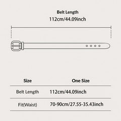 Boho Vintage Belt Women's Western Casual Belt For Jeans Pants