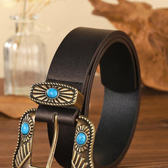 Boho Vintage Belt Women's Western Casual Belt For Jeans Pants