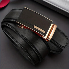 Men's Auto Buckle Belt for Business Father