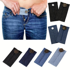 1pc Denim Waistband Extenders Button Extenders for Jeans Pants Trousers
