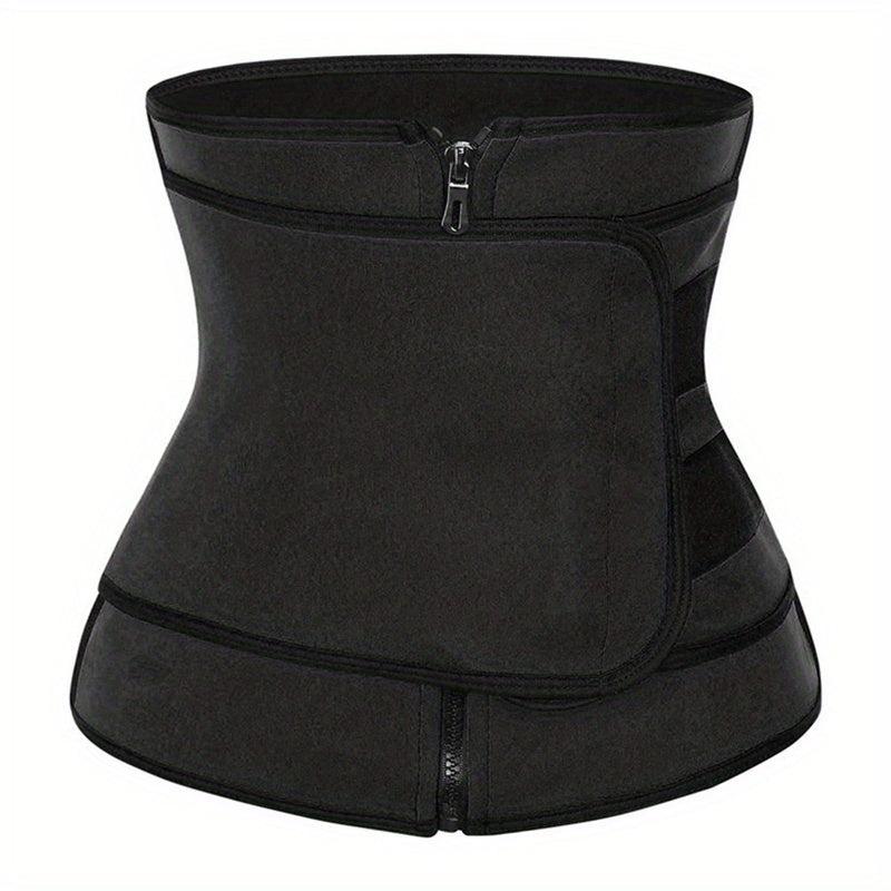 Waist Trainer Corset for Weight Loss Women's Zipper Tummy Control
