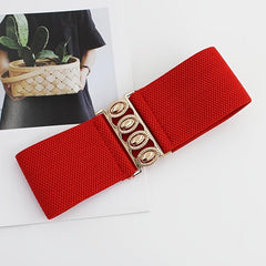 Elastic Belt Women's Dresses Sweater Decorative Breathable Waist Belt