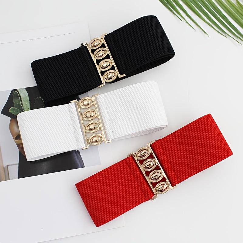 Elastic Belt Women's Dresses Sweater Decorative Breathable Waist Belt