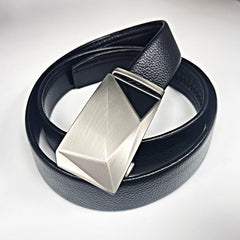 Men's Extra Long Classic Ratchet Leather Belt 1 38 Wide