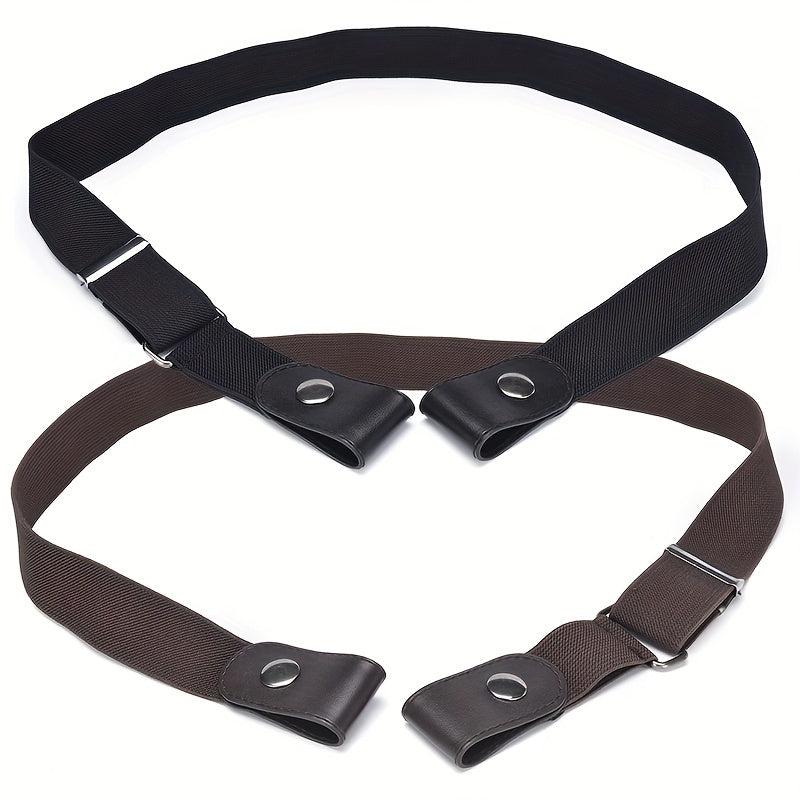 Unisex Elastic Belt for Men Women No Bulge No Hassle