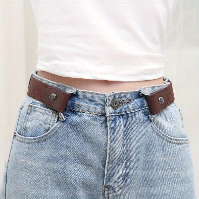 Unisex Elastic Belt for Men Women No Bulge No Hassle