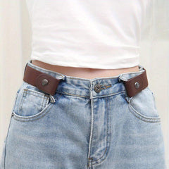Unisex Elastic Belt for Men Women No Bulge No Hassle