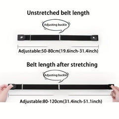 Unisex Elastic Belt for Men Women No Bulge No Hassle