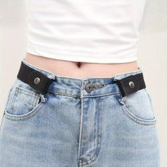 Unisex Elastic Belt for Men Women No Bulge No Hassle