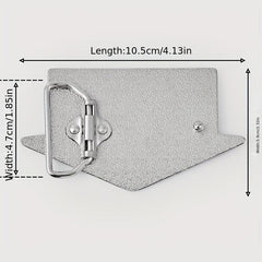 Inflation Tube Belt Buckle For Women & Men