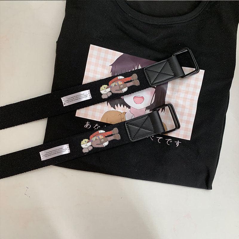 Canvas Nylon Belt Fun Unisex Belt Casual Pants Jeans Belt
