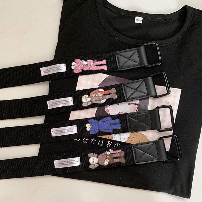 Canvas Nylon Belt Fun Unisex Belt Casual Pants Jeans Belt
