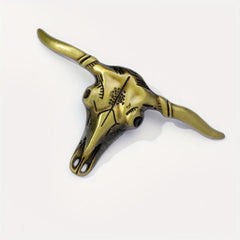 Big Bull Head Belt Buckle for Women & Men Western Jeans Accessories