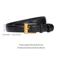Vintage Leather Belt for Women