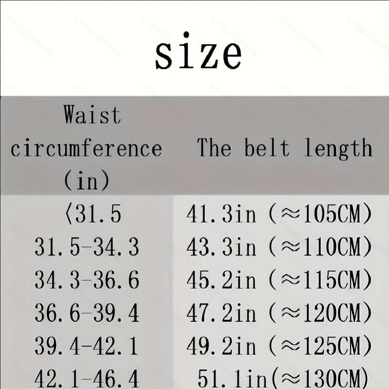 Men's Leather Belt Waist Stap Without Buckle Business Belt