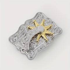 Vintage Leather Belt Buckle for Women DIY Waistband