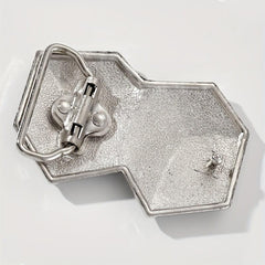 Retro Glitter Dice Belt Buckle Western Cowboy Decorative Accessories