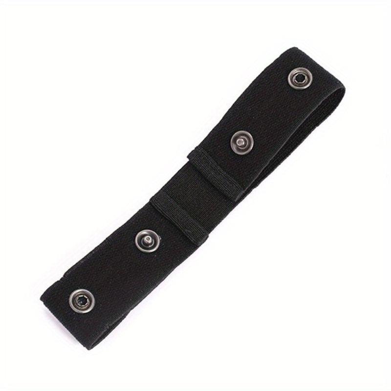 Women's Elastic No Buckle Belt Solid Casual Invisible Jeans Belt Stretch