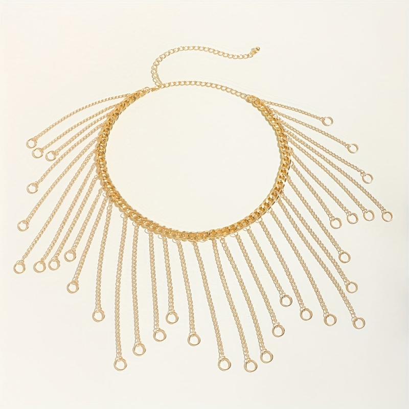 Boho Tassel Waist Chain Sexy Bikini Beach Body Chain Skirt