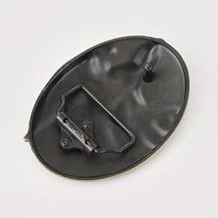 Vintage Eagle Oval Belt Buckle For Women & Men - Western Jeans Accessories