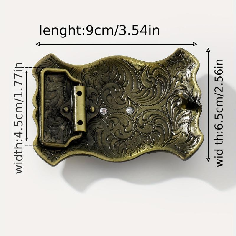 Vintage Western Bull Head Belt Buckle for Women & Men