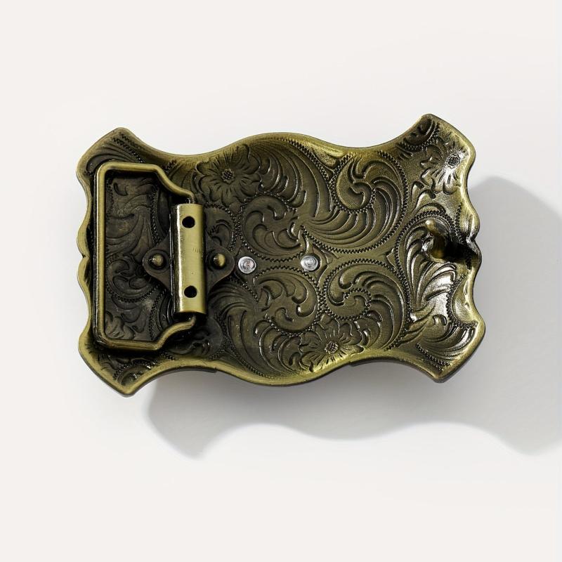 Vintage Western Bull Head Belt Buckle for Women & Men