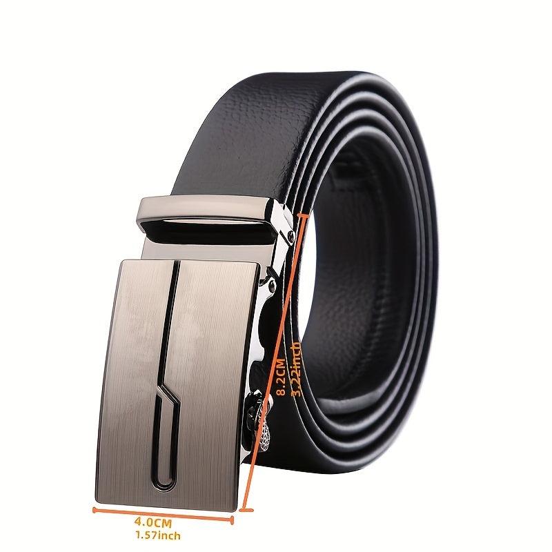 Men's Business Automatic Buckle Belt