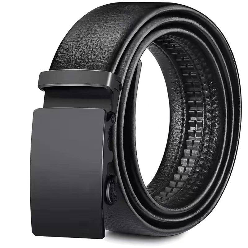 Casual High Men's Belts Sport Car Automatic Buckle Business Belt