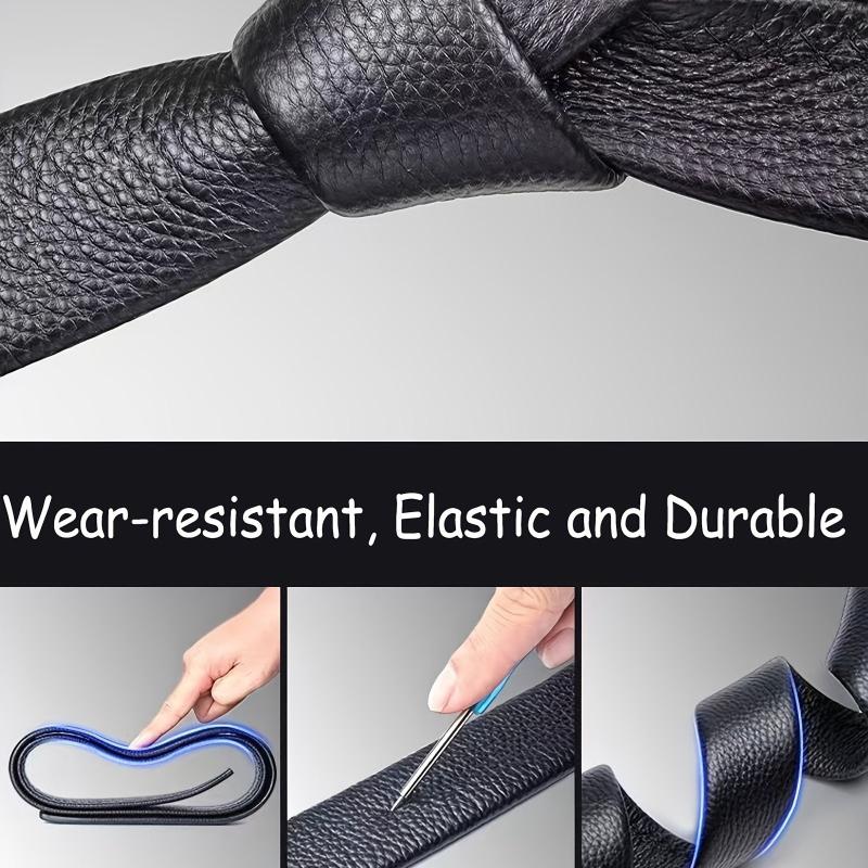 Casual High Men's Belts Sport Car Automatic Buckle Business Belt