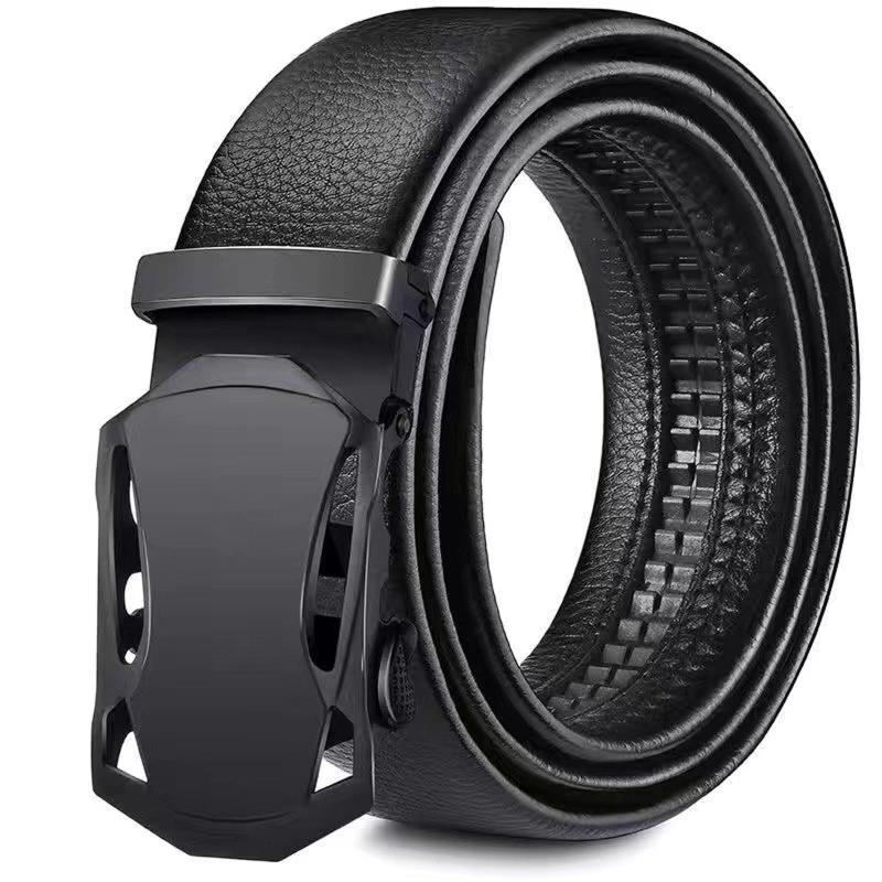 Casual High Men's Belts Sport Car Automatic Buckle Business Belt