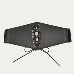 Women Corset Belt Wide Elastic Tie Belt For Dress