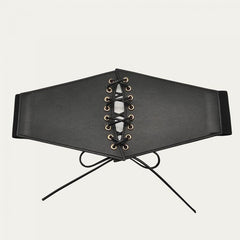 Women Corset Belt Wide Elastic Tie Belt For Dress