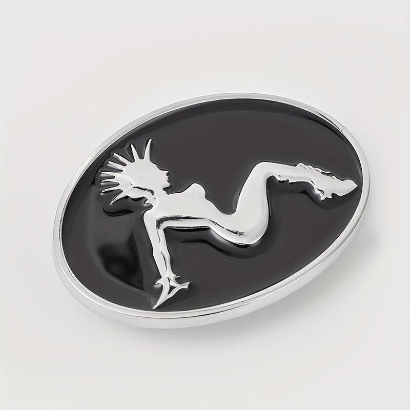 Women's Dancing Lady Belt Buckle for Jeans DIY