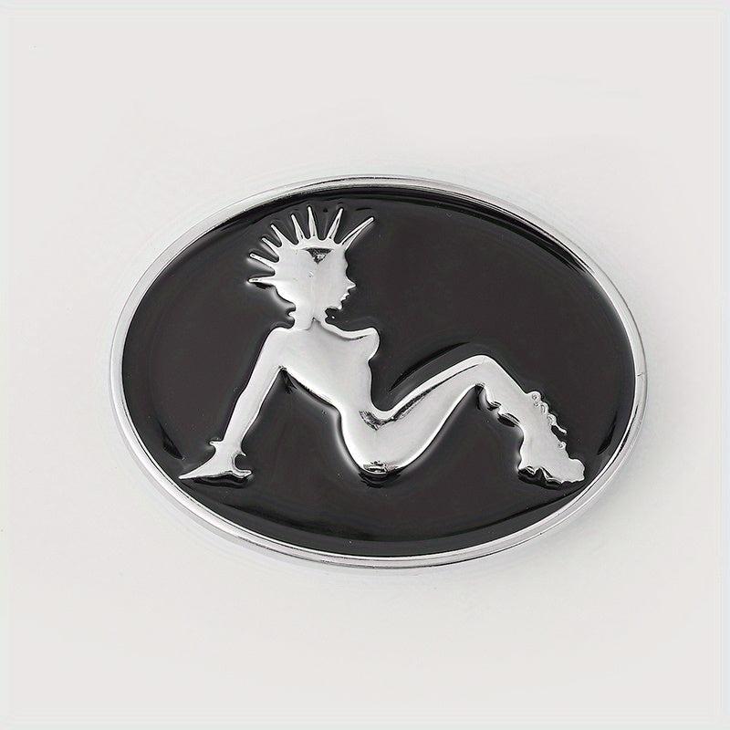 Women's Dancing Lady Belt Buckle for Jeans DIY