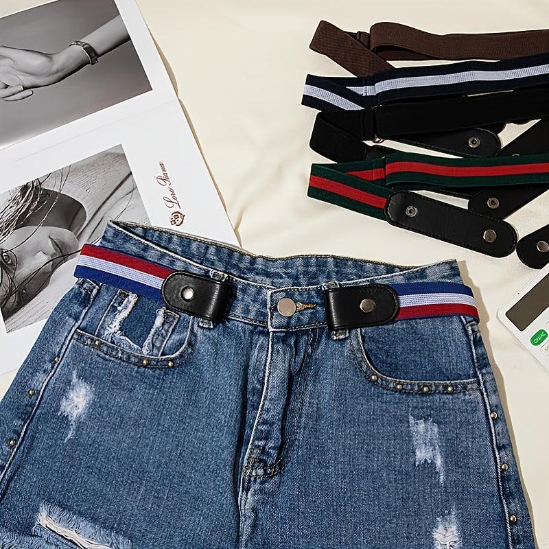 Colorful High Elastic Belt Women's Belt