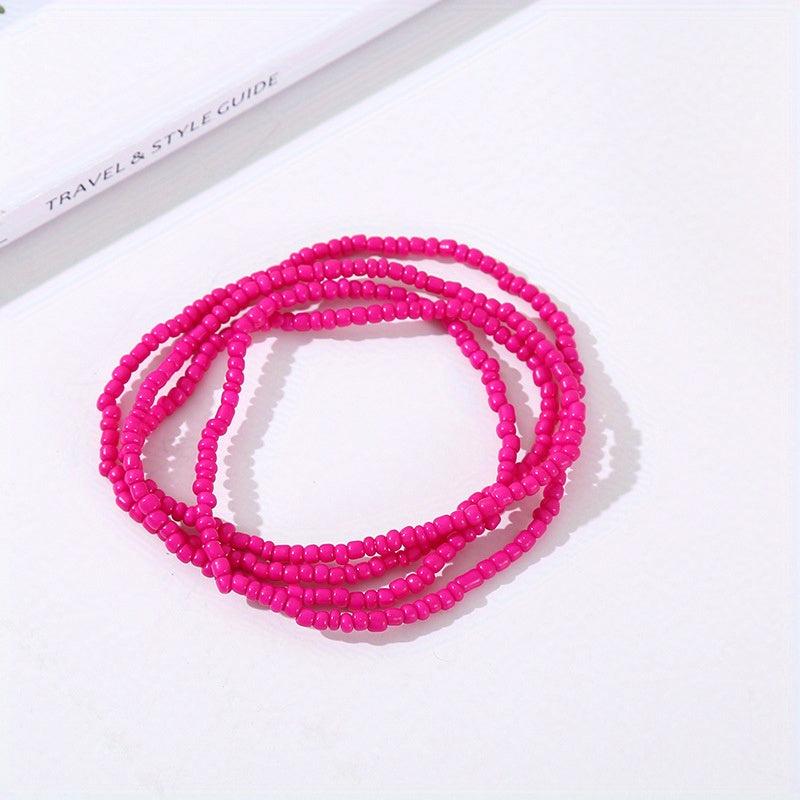 Colorful Beads Belly Chain Summer Body Jewelry