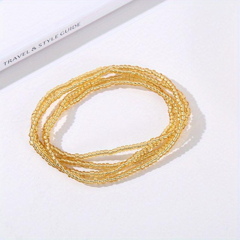 Colorful Beads Belly Chain Summer Body Jewelry